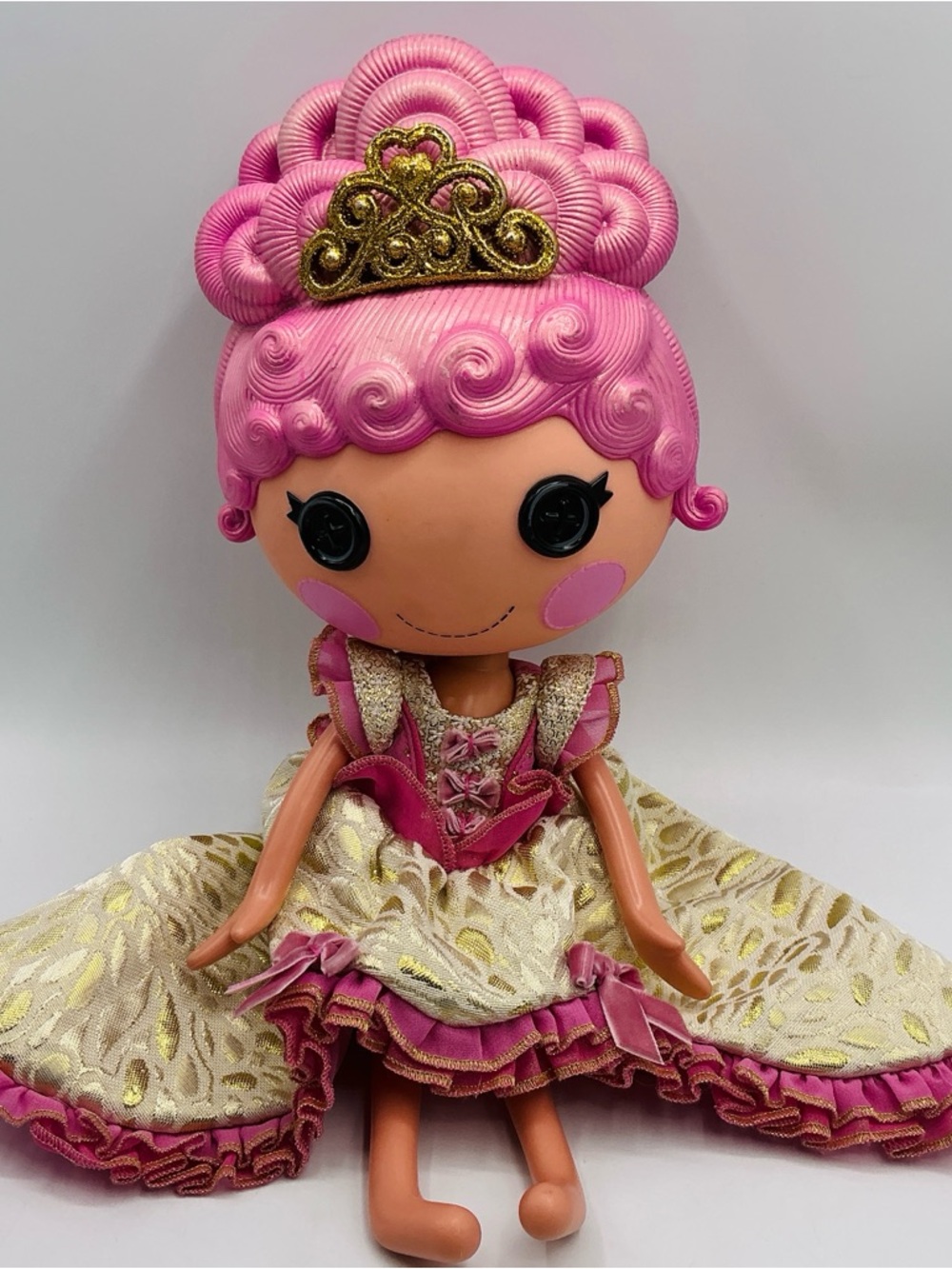 Lalaloopsy Doll 14” Goldie Luxe Limited Holiday Collector Edition Full Size 2013